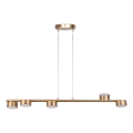 Candeeiro suspenso PUNTO 5xGX53/12W/230V dourado