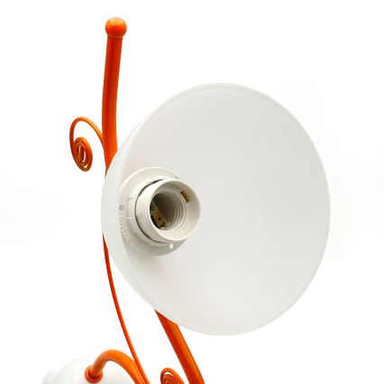 Candeeiro suspenso RETRO 3xE27/60W/230V branco/colorido