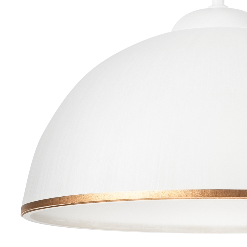 Candeeiro suspenso RETRO II 1xE27/60W/230V branco