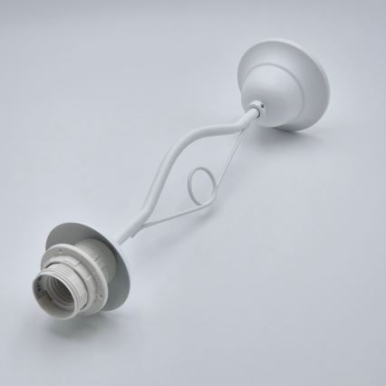 Candeeiro suspenso RETRO II 1xE27/60W/230V branco