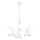 Candeeiro suspenso RETRO II 3xE27/60W/230V branco