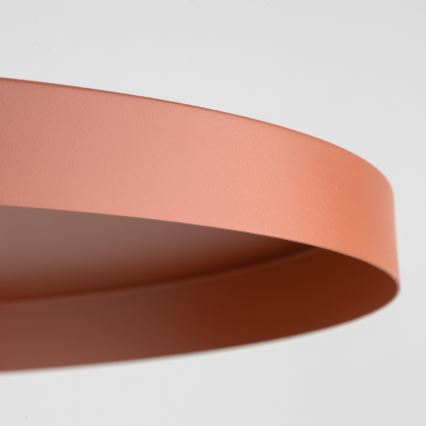 Candeeiro suspenso SILA 1xE27/15W/230V diâmetro 40 cm tijolo/verde