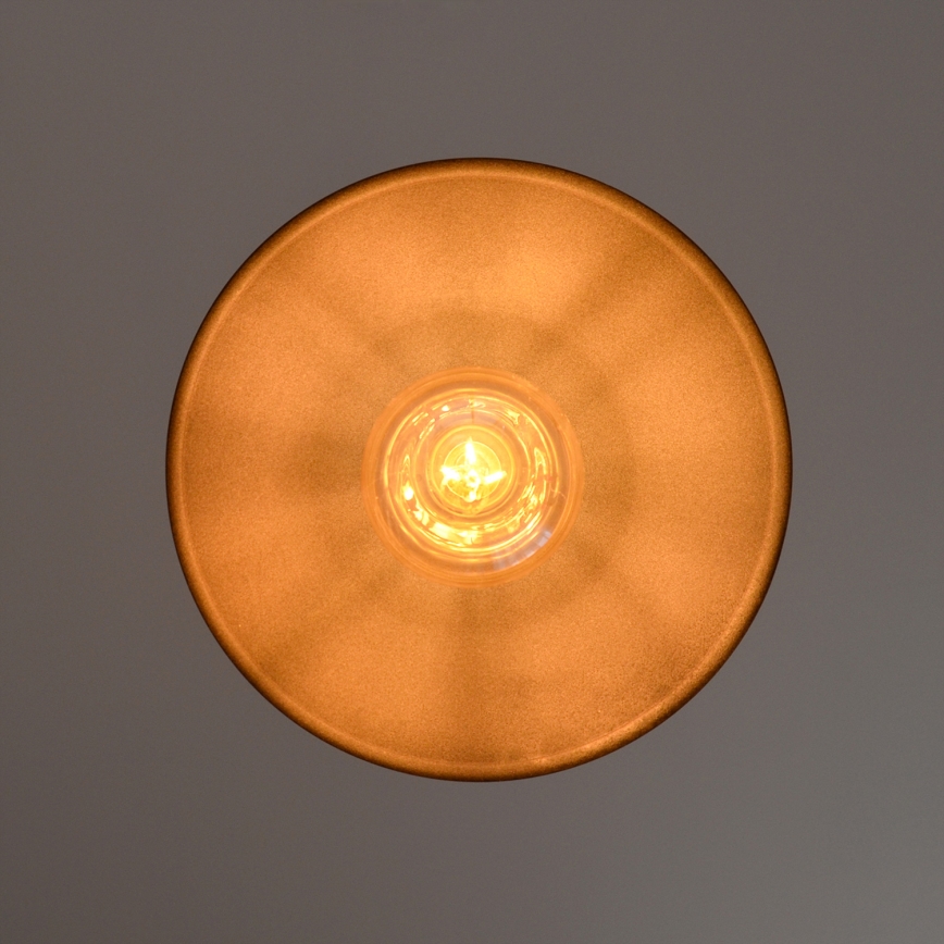 Candeeiro suspenso SORAPIS 1xE27/15W/230V preto