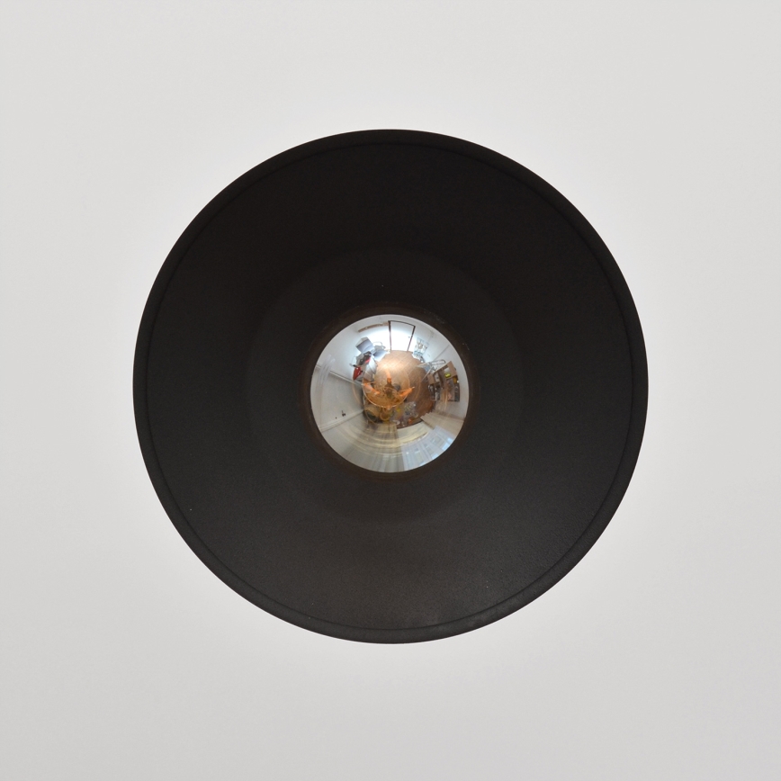 Candeeiro suspenso SORAPIS 1xE27/15W/230V preto