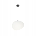 Candeeiro suspenso STONES 1xE27/40W/230V diâmetro 25 cm