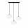 Candeeiro suspenso STONES 3xE27/40W/230V