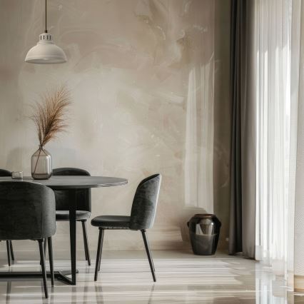 Candeeiro suspenso SVEN 1xE27/15W/230V bege