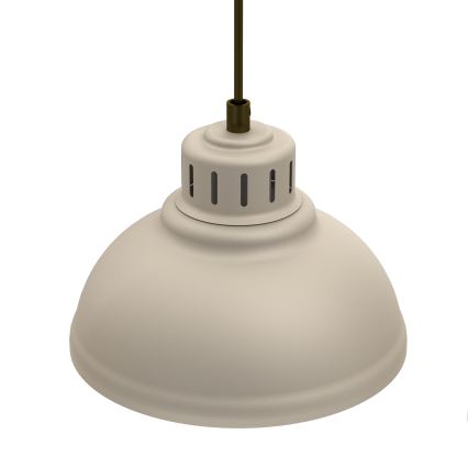 Candeeiro suspenso SVEN 5xE27/15W/230V bege