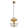 Candeeiro suspenso TELMANDER 1xE27/40W/230V dourado