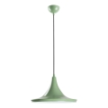 Candeeiro suspenso TOM 1xE27/40W/230V verde