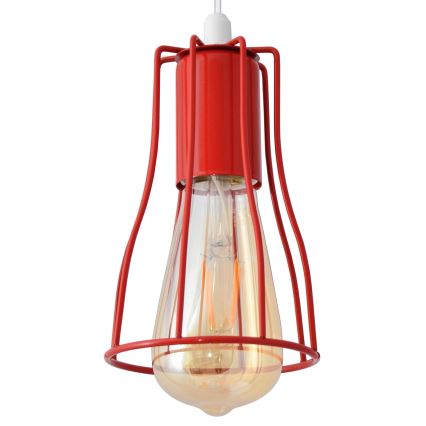 Candeeiro suspenso TUBE 5xE27/20W/230V aranha