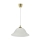 Candeeiro suspenso VERA 1xE27/60W/230V dourado/branco