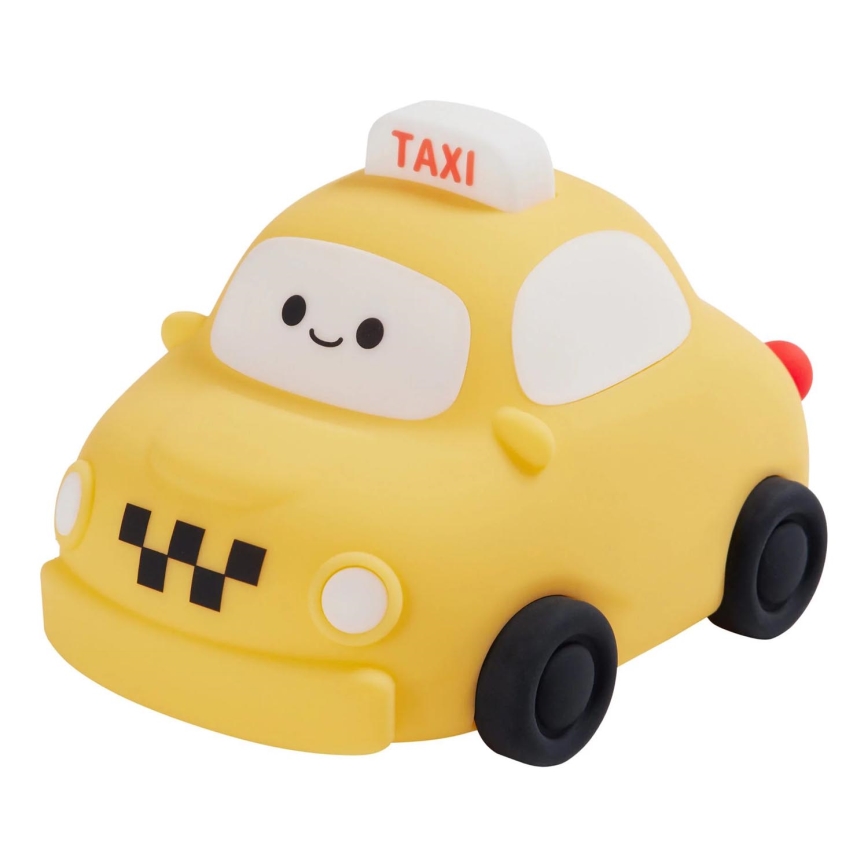 Candeeiro tátil infantil LED regulável TAXI LED/1W/5V USB 1200 mAh amarelo