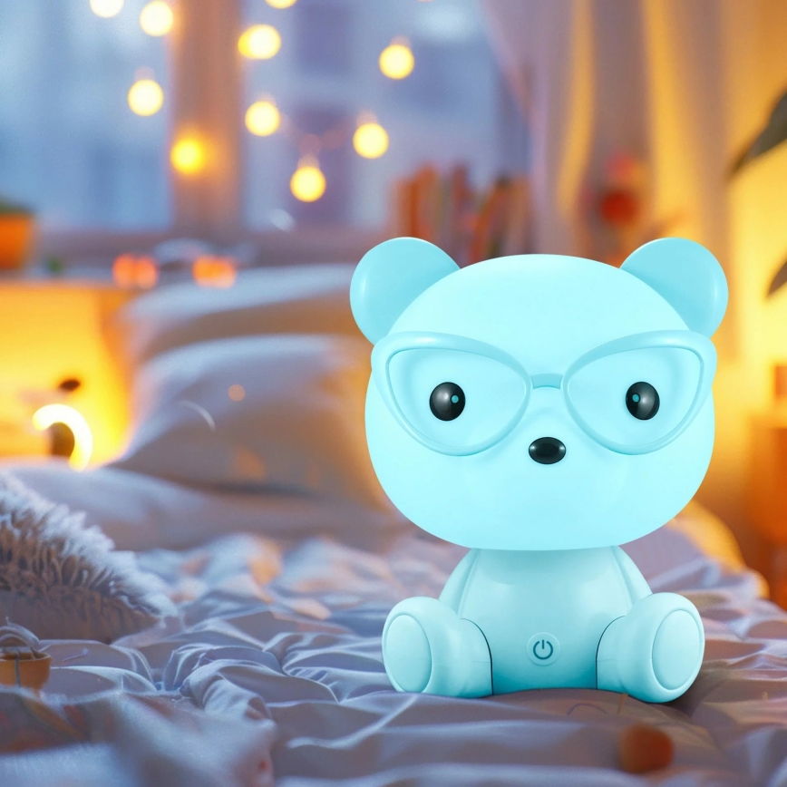 Candeeiro tátil regulável para crianças SAPO LED/2,5W/3,7V 1200 mAh