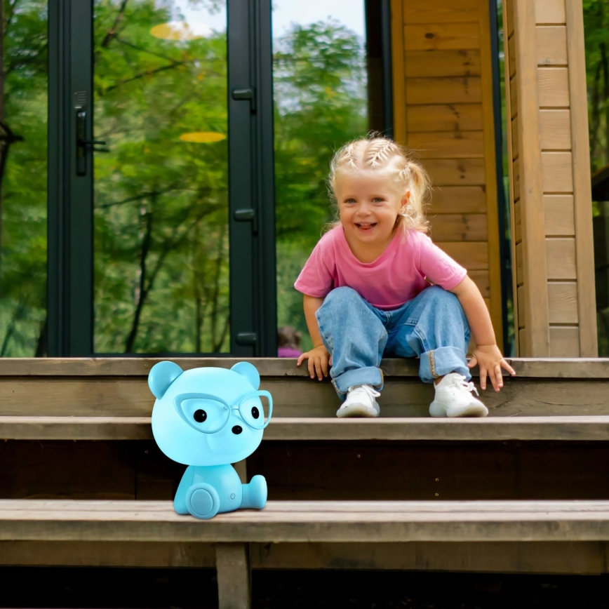 Candeeiro tátil regulável para crianças SAPO LED/2,5W/3,7V 1200 mAh