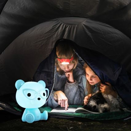 Candeeiro tátil regulável para crianças SAPO LED/2,5W/3,7V 1200 mAh