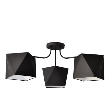 Candelabro ADAMANT 3xE27/15W/230V preto antigo