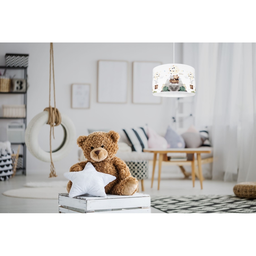 Candelabro de criança BEARS 1xE27/60W/230V