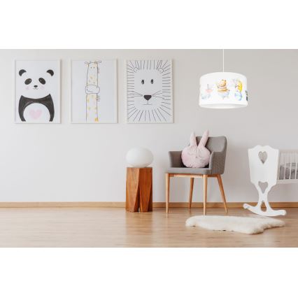 Candelabro de criança CIRCUS 1xE27/60W/230V