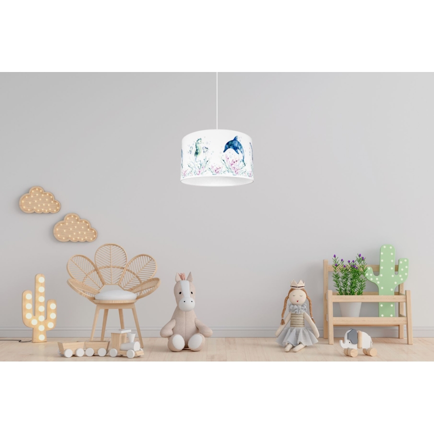 Candelabro de criança OCEAN 1xE27/60W/230V