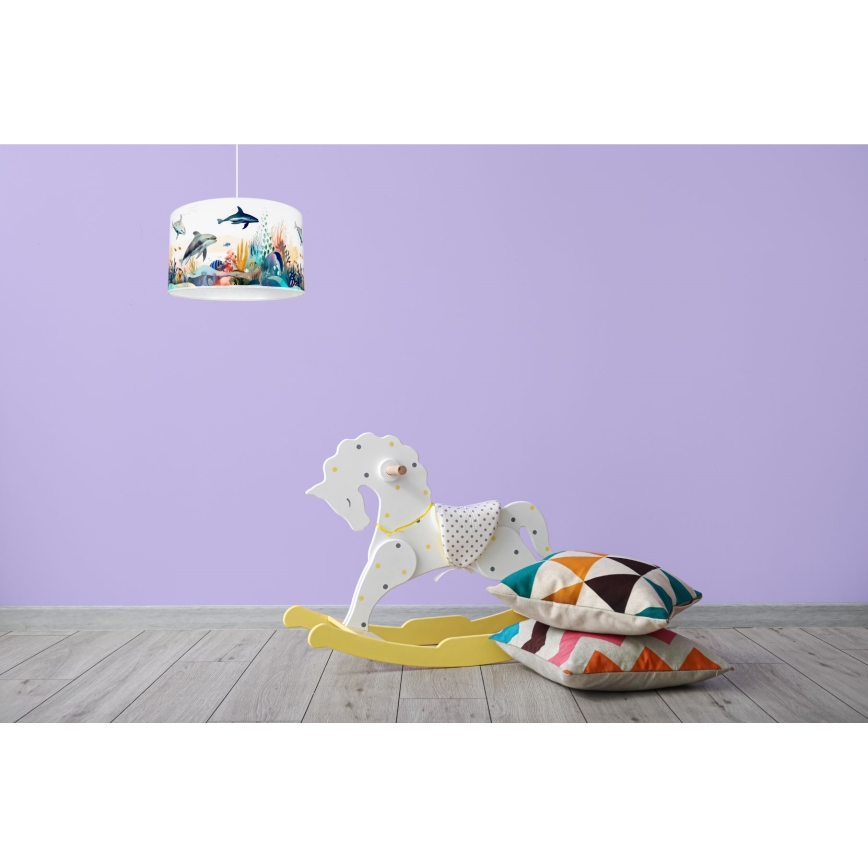 Candelabro de criança OCEAN 1xE27/60W/230V