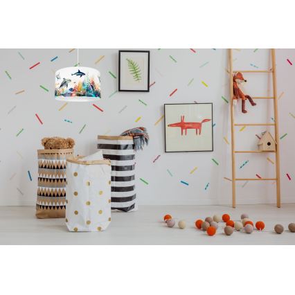 Candelabro de criança OCEAN 1xE27/60W/230V