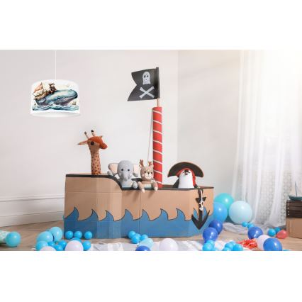 Candelabro de criança OCEAN 1xE27/60W/230V