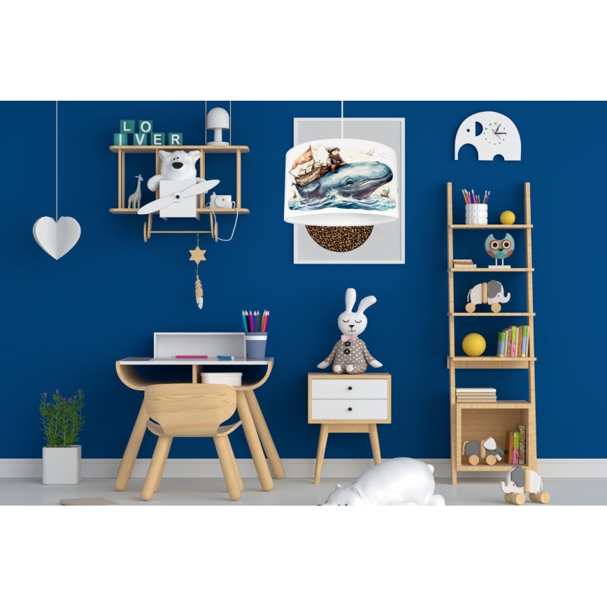 Candelabro de criança OCEAN 1xE27/60W/230V