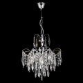 Candelabro de cristal de corrente 4xE27/60W/230V