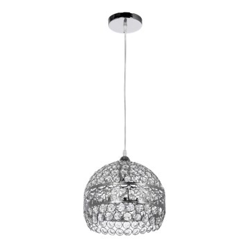 Candelabro de cristal num fio 1xE27/60W/230V