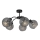 Candelabro fixo SOFIA 5xE27/60W/230V preto