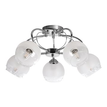 Candelabro integrado 5xE27/60W/230V