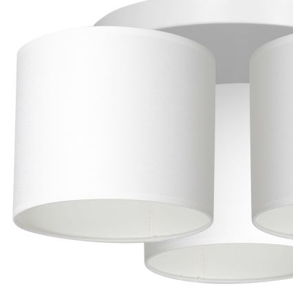 Candelabro integrado ARDEN 3xE27/60W/230V branco