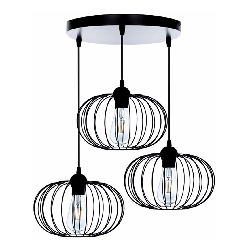 Candelabro integrado BOCCA 3xE27/60W/230V