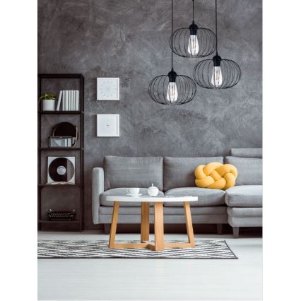 Candelabro integrado BOCCA 3xE27/60W/230V