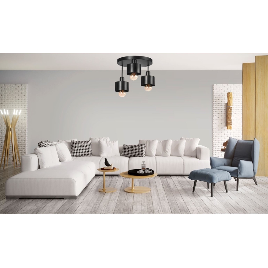 Candelabro integrado BODO 3xE27/60W/230V