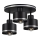 Candelabro integrado BODO SILVER 3xE27/60W/230V