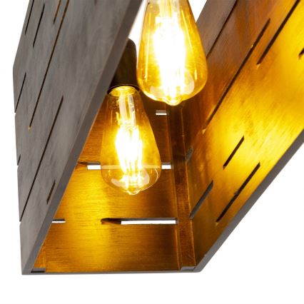 Candelabro integrado CUBO 3xE27/60W/230V