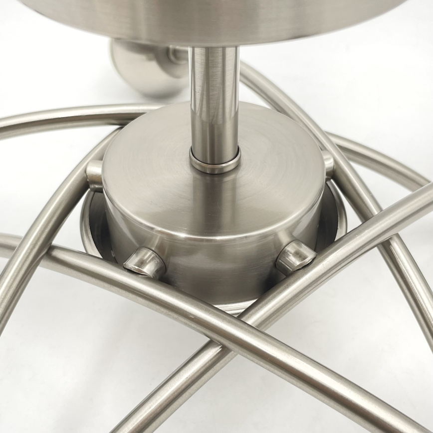 Candelabro integrado DONNA 5xE27/60W/230V níquel