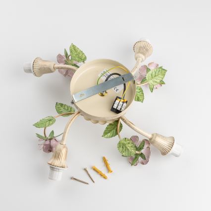 Candelabro integrado FIORINTINO 4xE14/40W/230V