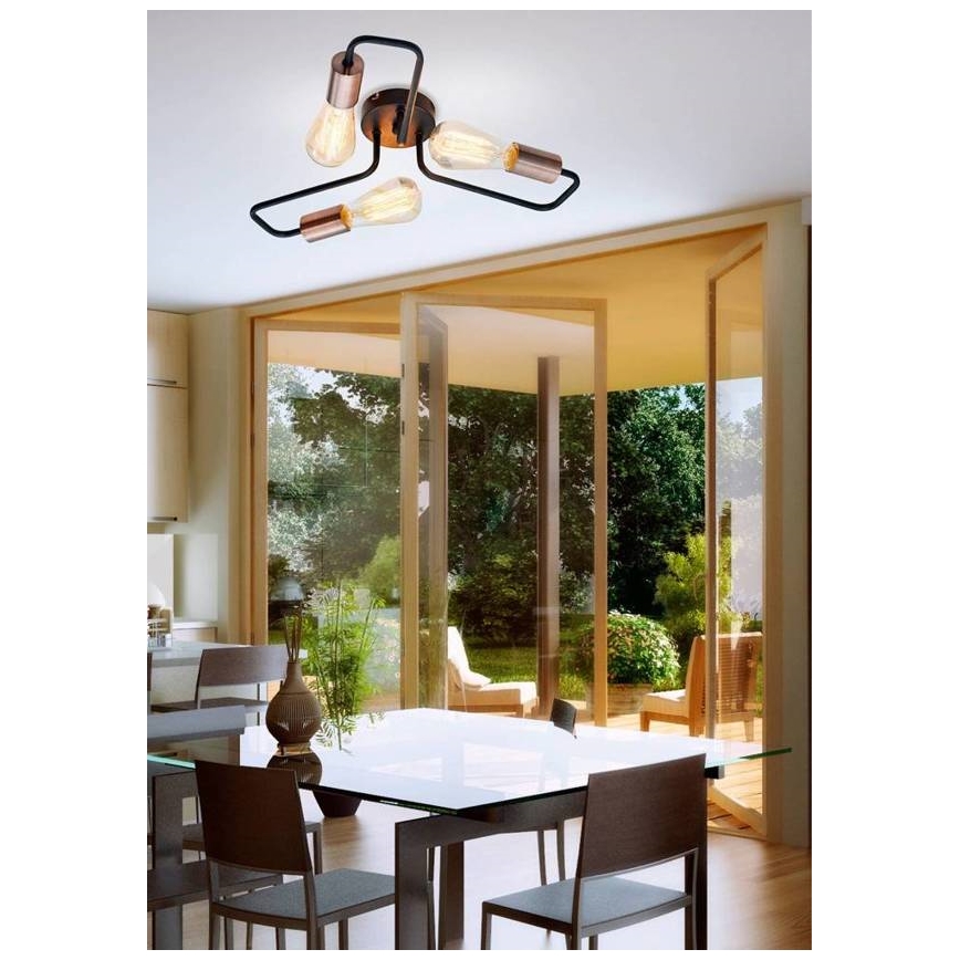 Candelabro integrado HERPE 3xE27/60W/230V