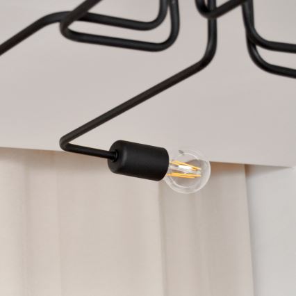 Candelabro integrado LED TUBE 6xE27/15W/230V