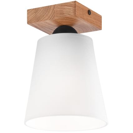 Candelabro integrado LULA 1xE27/60W/230V carvalho