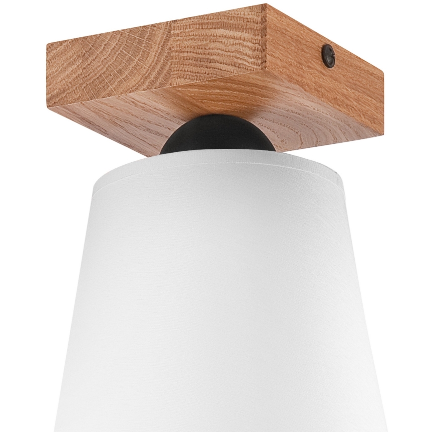 Candelabro integrado LULA 1xE27/60W/230V carvalho