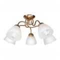 Candelabro integrado MIRANDA 1xE27/60W/230V dourado