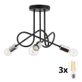 Candelabro integrado OXFORD 3xE27/15W/230V