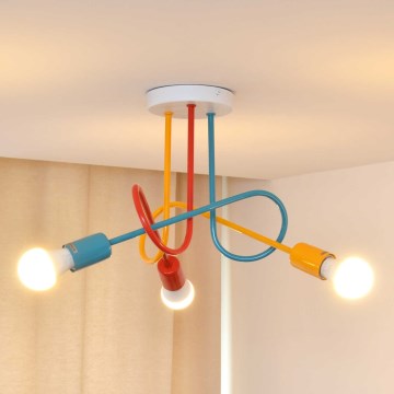 Candelabro integrado OXFORD 3xE27/15W/230V