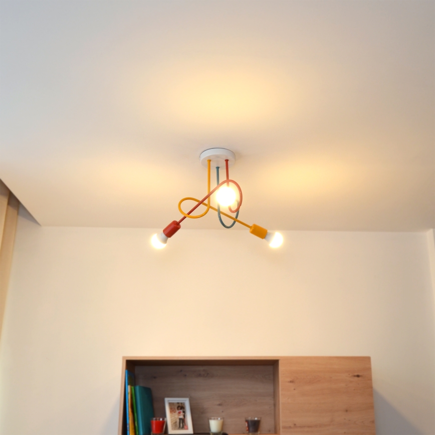 Candelabro integrado OXFORD 3xE27/15W/230V