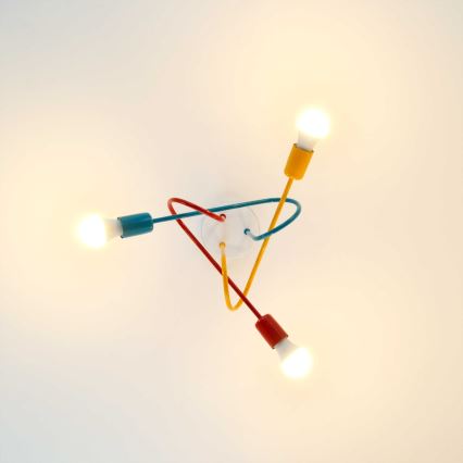 Candelabro integrado OXFORD 3xE27/15W/230V