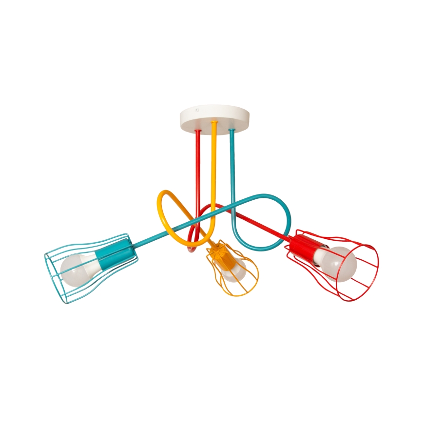 Candelabro integrado OXFORD 3xE27/15W/230V